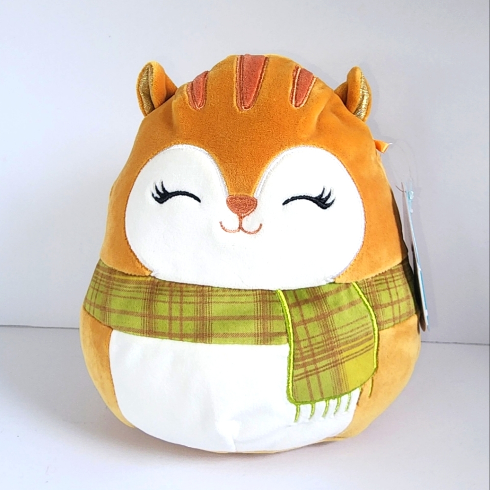 🍁 ERIN 🐿 Squirrel from Harvest Squad 2023 Original Squishmallow by Kelly Toy